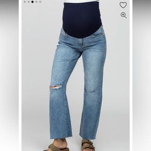 Pink Blush Maternity Jeans